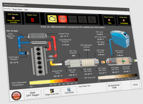 DPF Regeneration Software